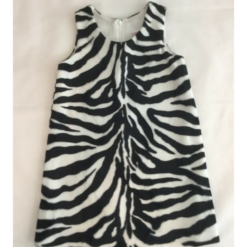 COTTONTAIL ORIGINALS Girl 5T Jumper Zebra Print